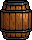 Barrel (32x40) – game asset
