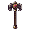 Dwarfen Axe pixel art game asset