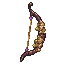 Dwarfen Bow pixel art game asset