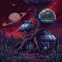 Colony OK666 – pixel art