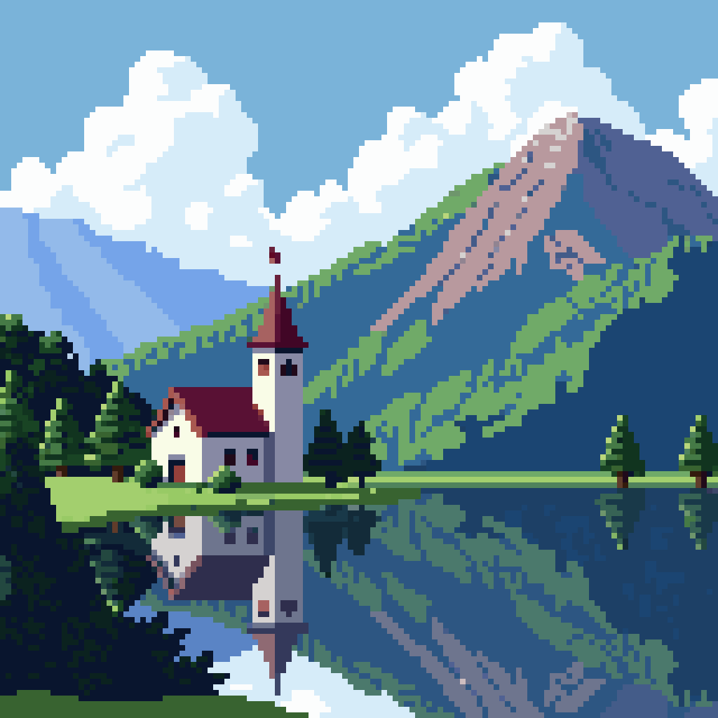Home – pixel art