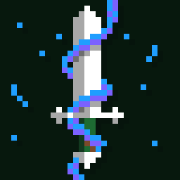 Magic Sword – pixel art
