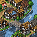 Medieval Town 3 – pixel art