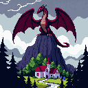 The Protector – pixel art
