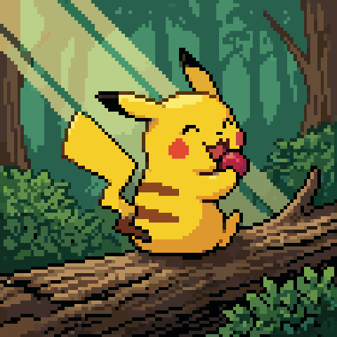 Happy Pikachu