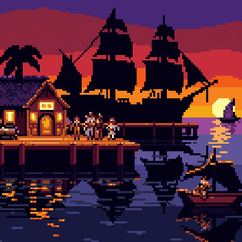 Pirate harbor